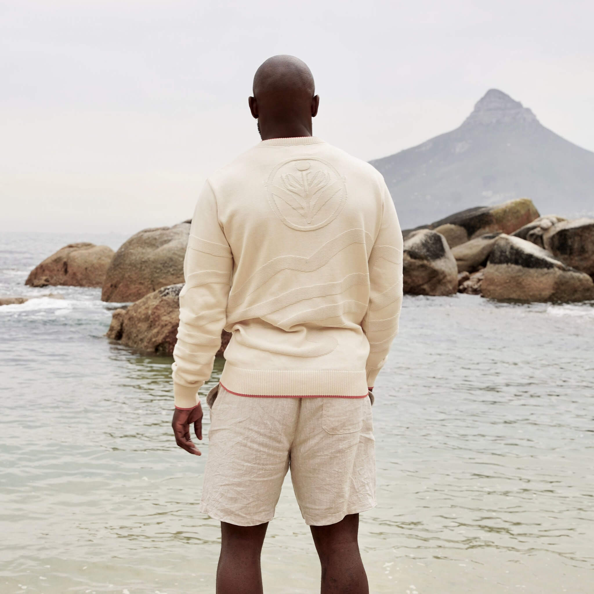 Men's Design Crew Knit