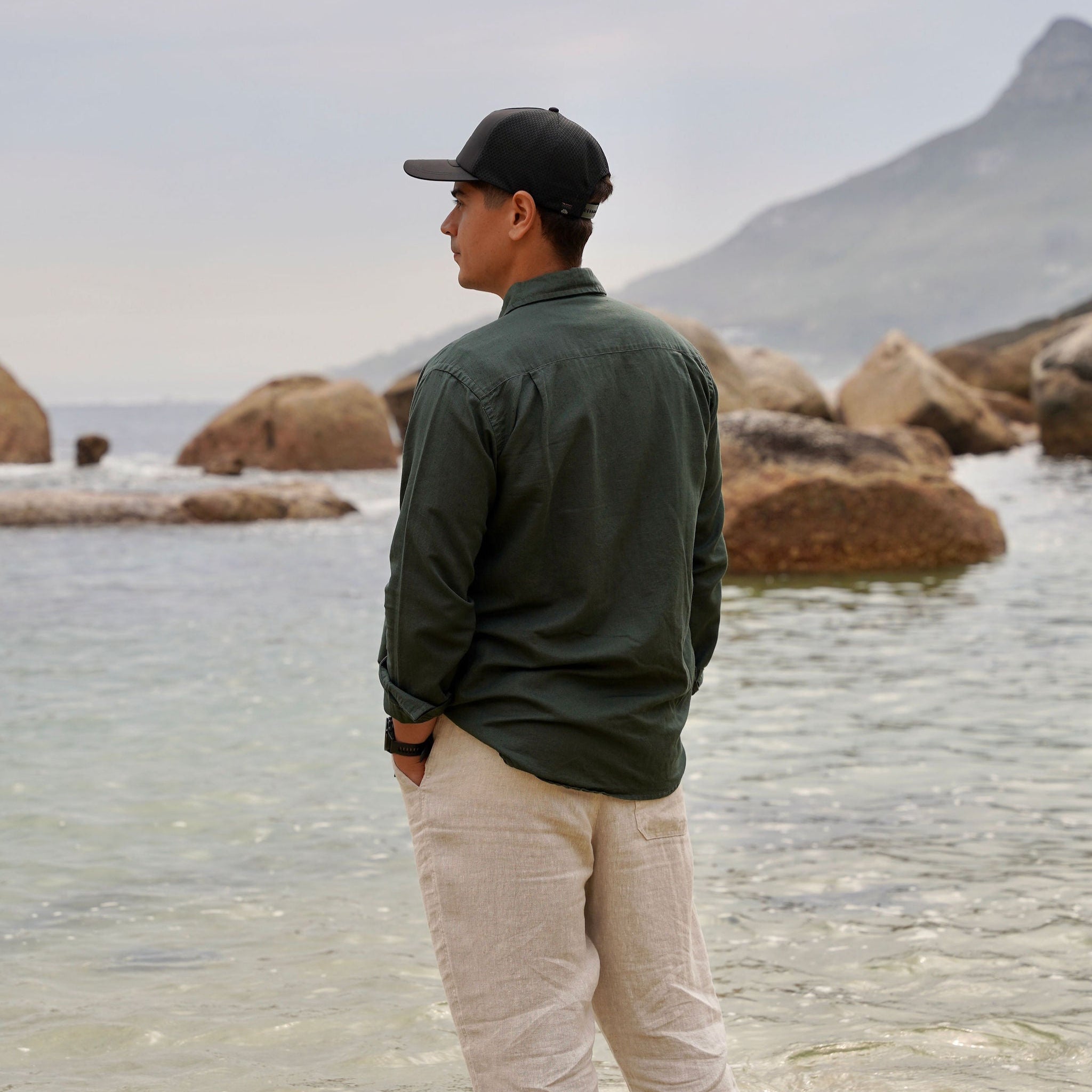 Men's Long Sleeve Summer Shirt