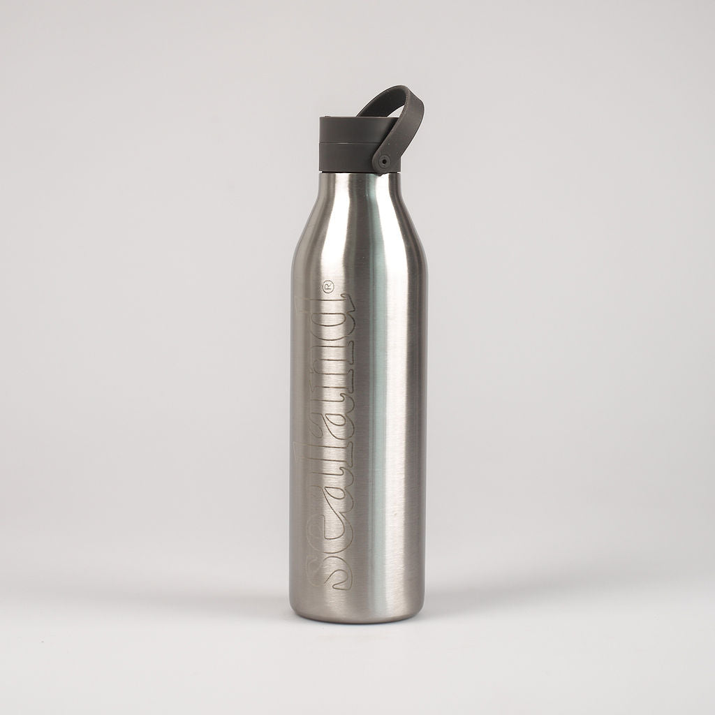 Circular&Co x Sealand 1L insulated water bottle in recycled stainless steel with click lid
