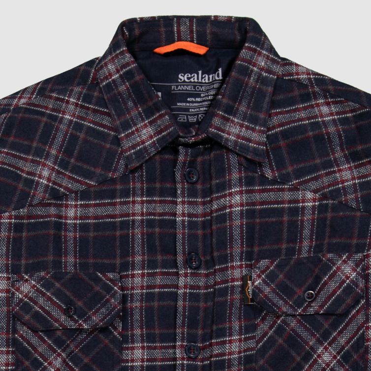 Men's Recycled Flannel Over Shirt