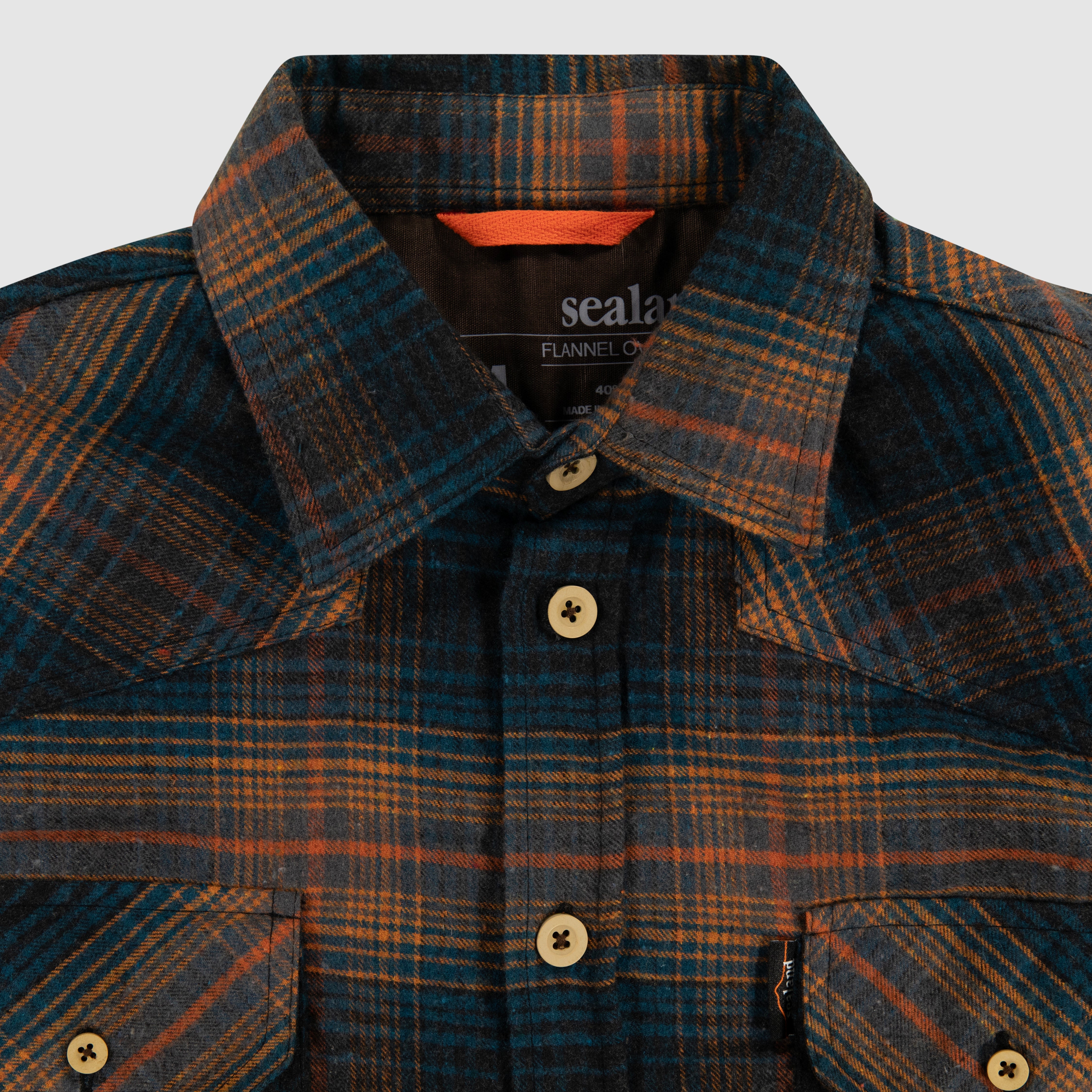 Men's Recycled Flannel Over Shirt