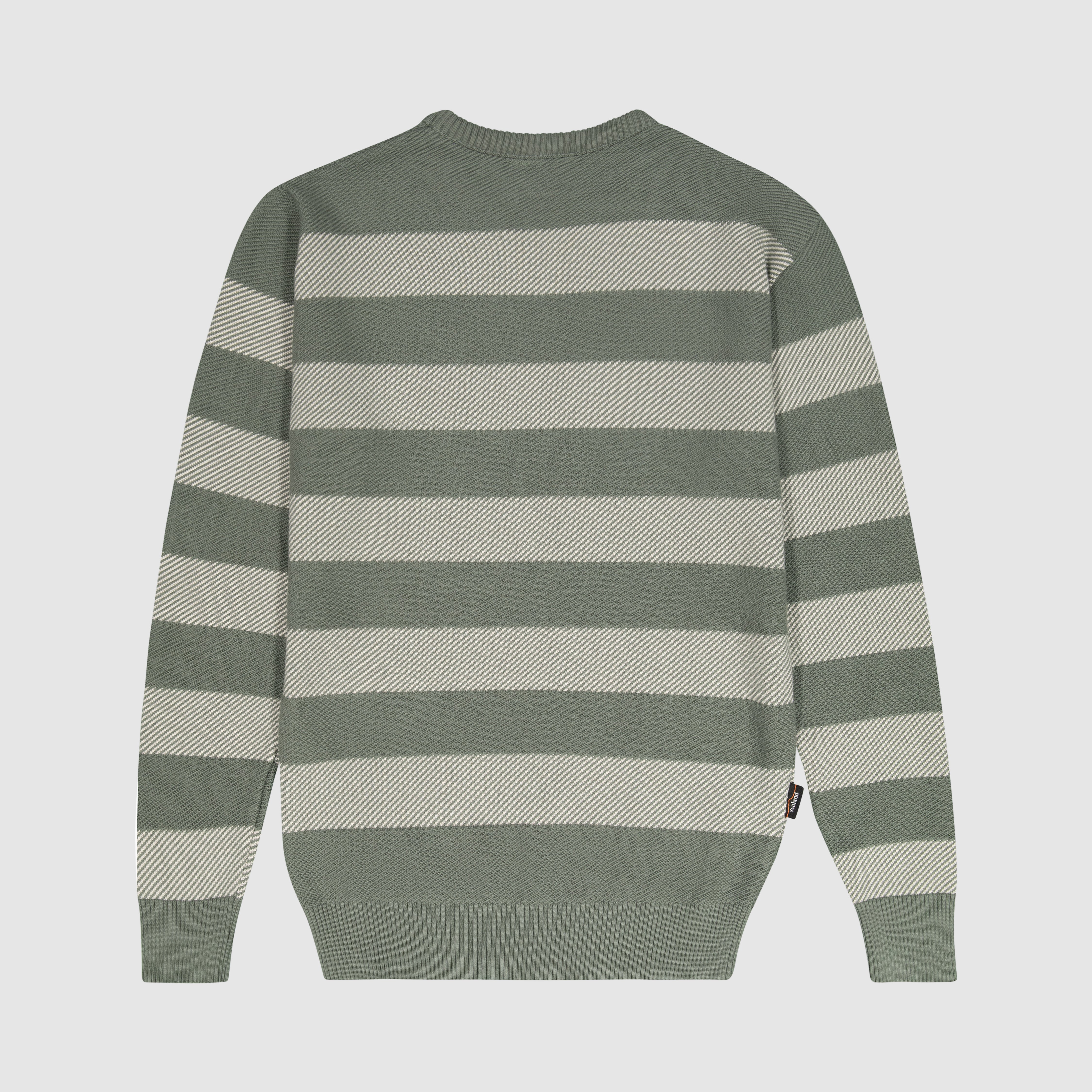 Men's Textured Stripe Knitwear