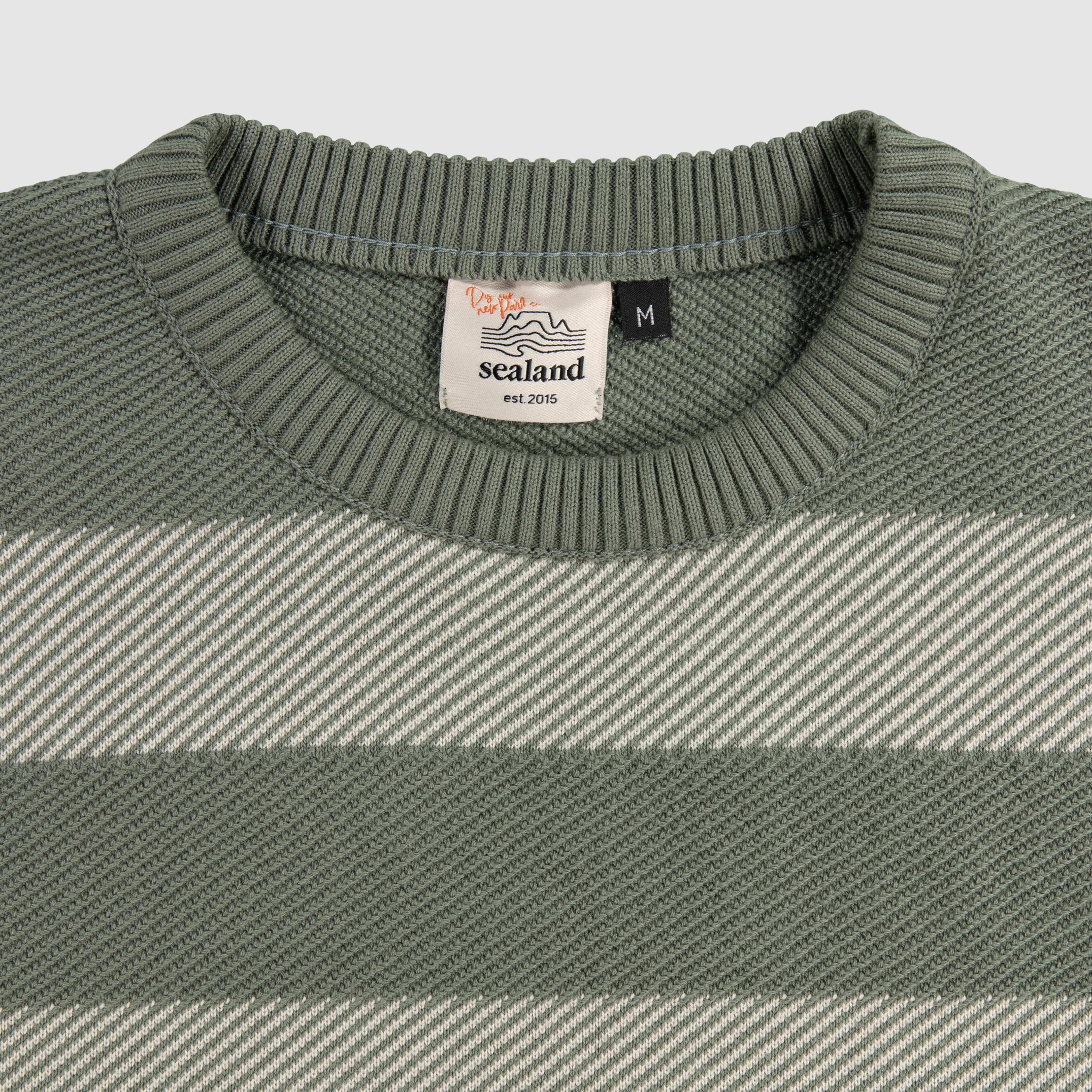 Men's Textured Stripe Knitwear