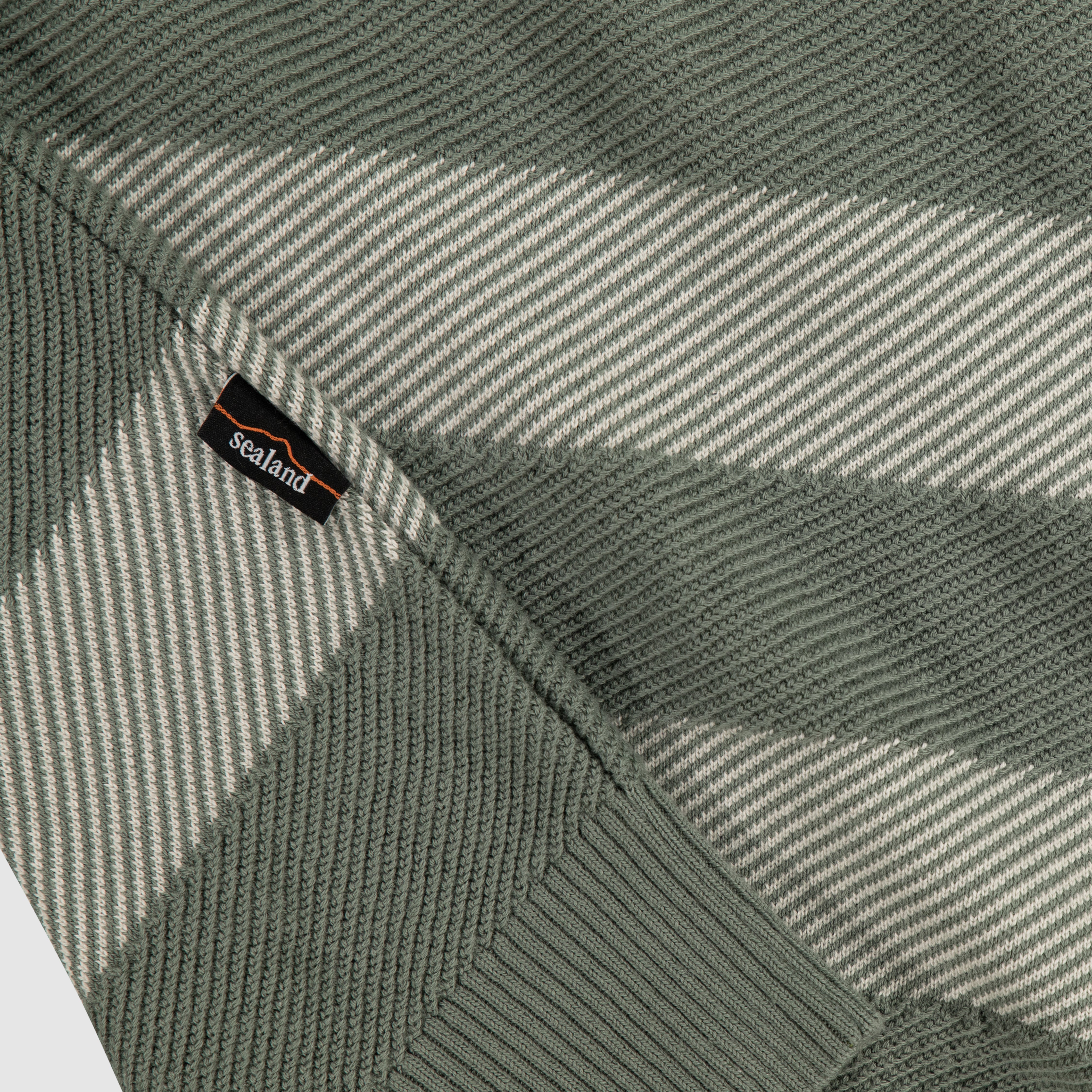 Men's Textured Stripe Knitwear