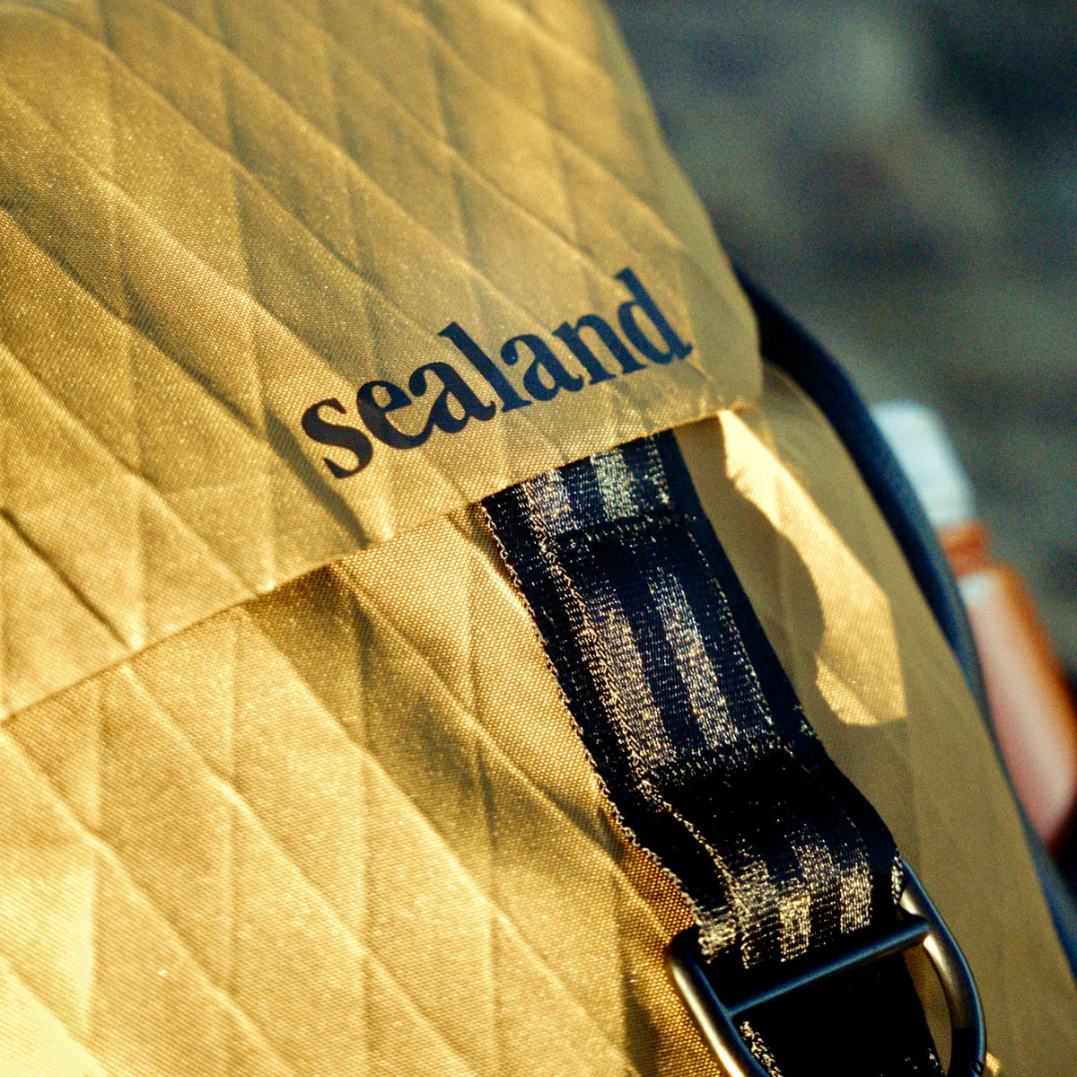 Sealand Hero Pro 21L laptop backpack in recycled X-Pac laminate with YKK Aquaguard zips