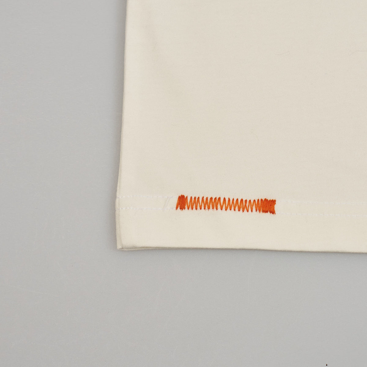 Sealand men's oversized boxy tee in pure white BCI cotton with sleeve branding