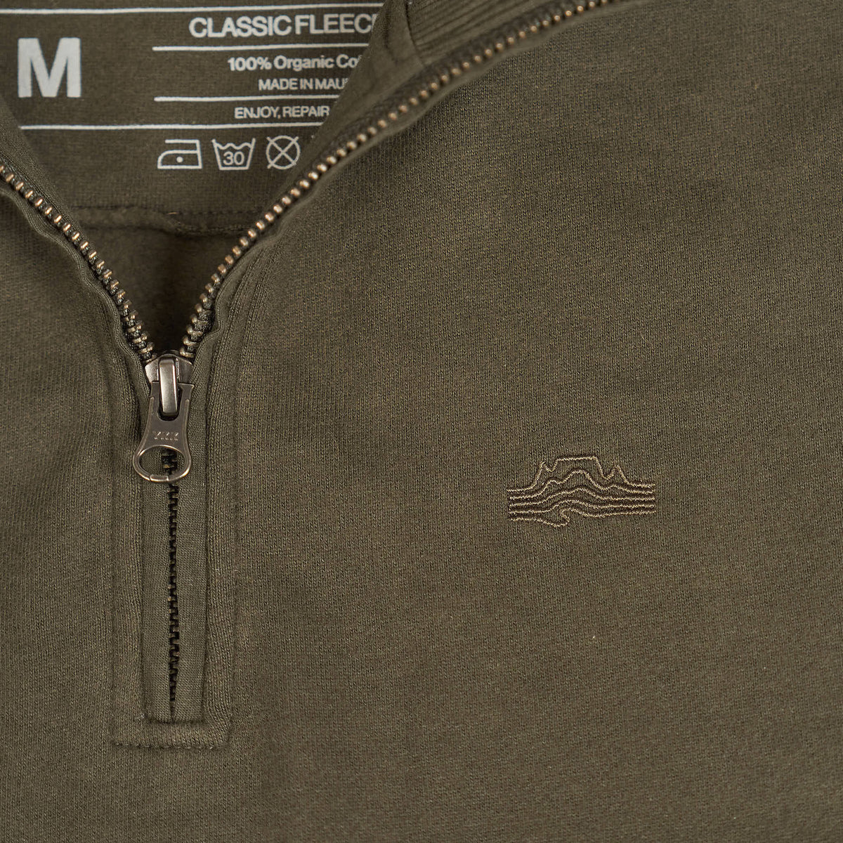 Men's Quarter Zip Sweat Top