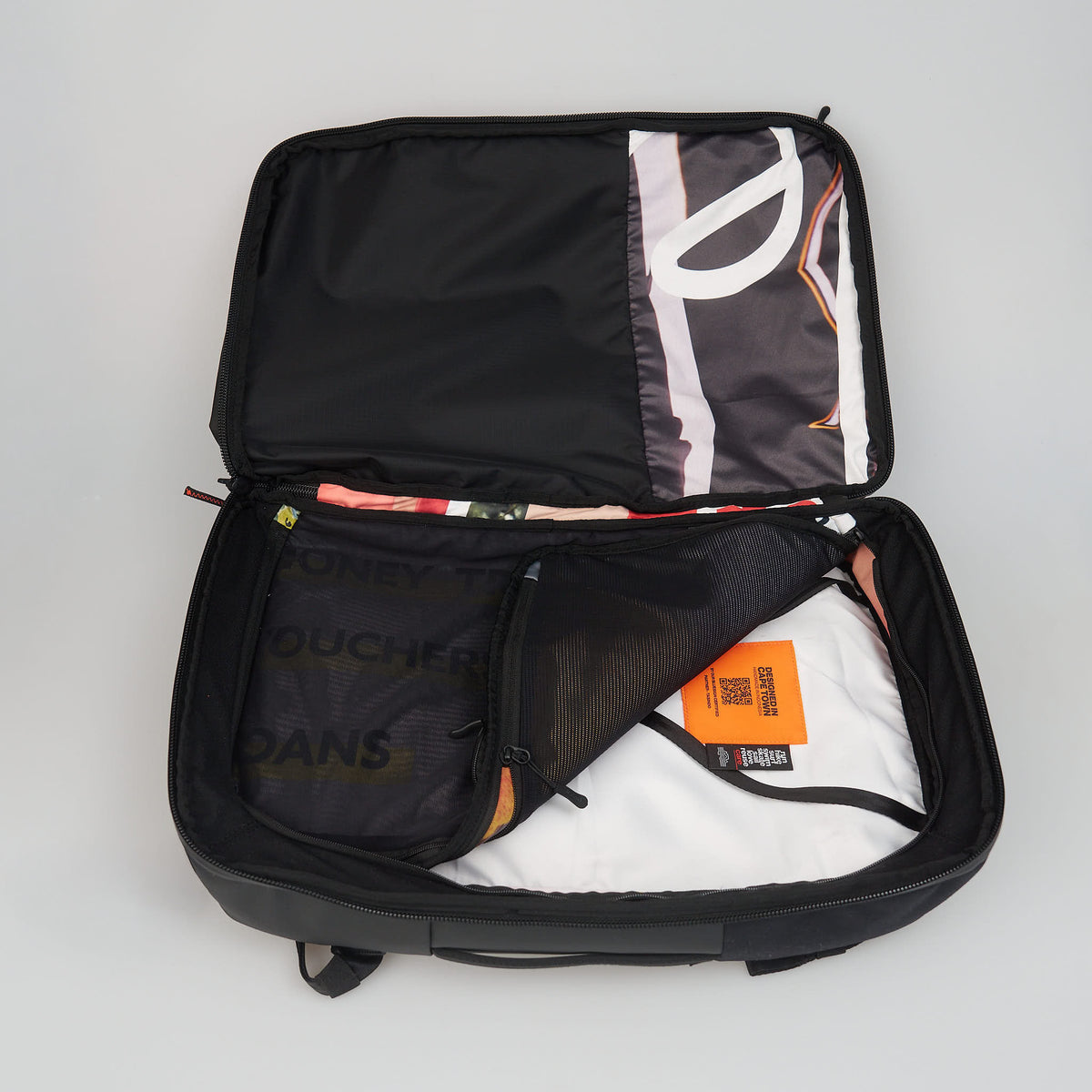 Sealand Hero Ultimate 58L travel backpack in CORDURA fabric with multiple compartments