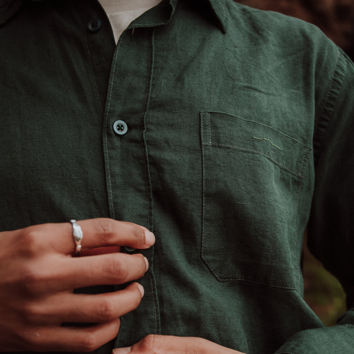 Men's Long Sleeve Summer Shirt