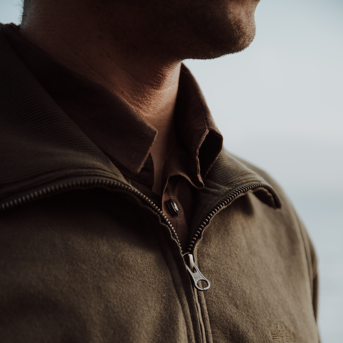 Men's Quarter Zip Sweat Top