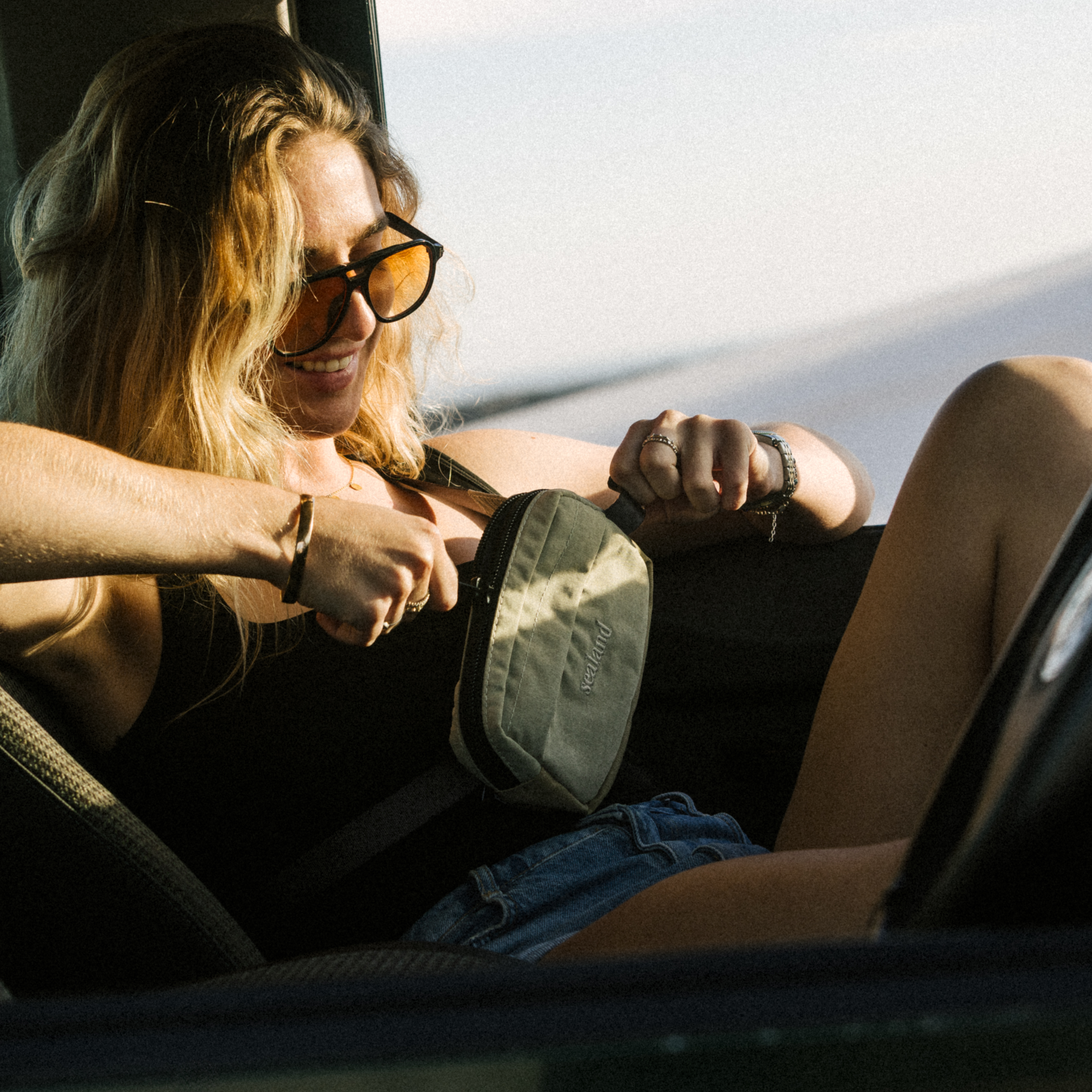 Recycled Mini Crossbody Bag