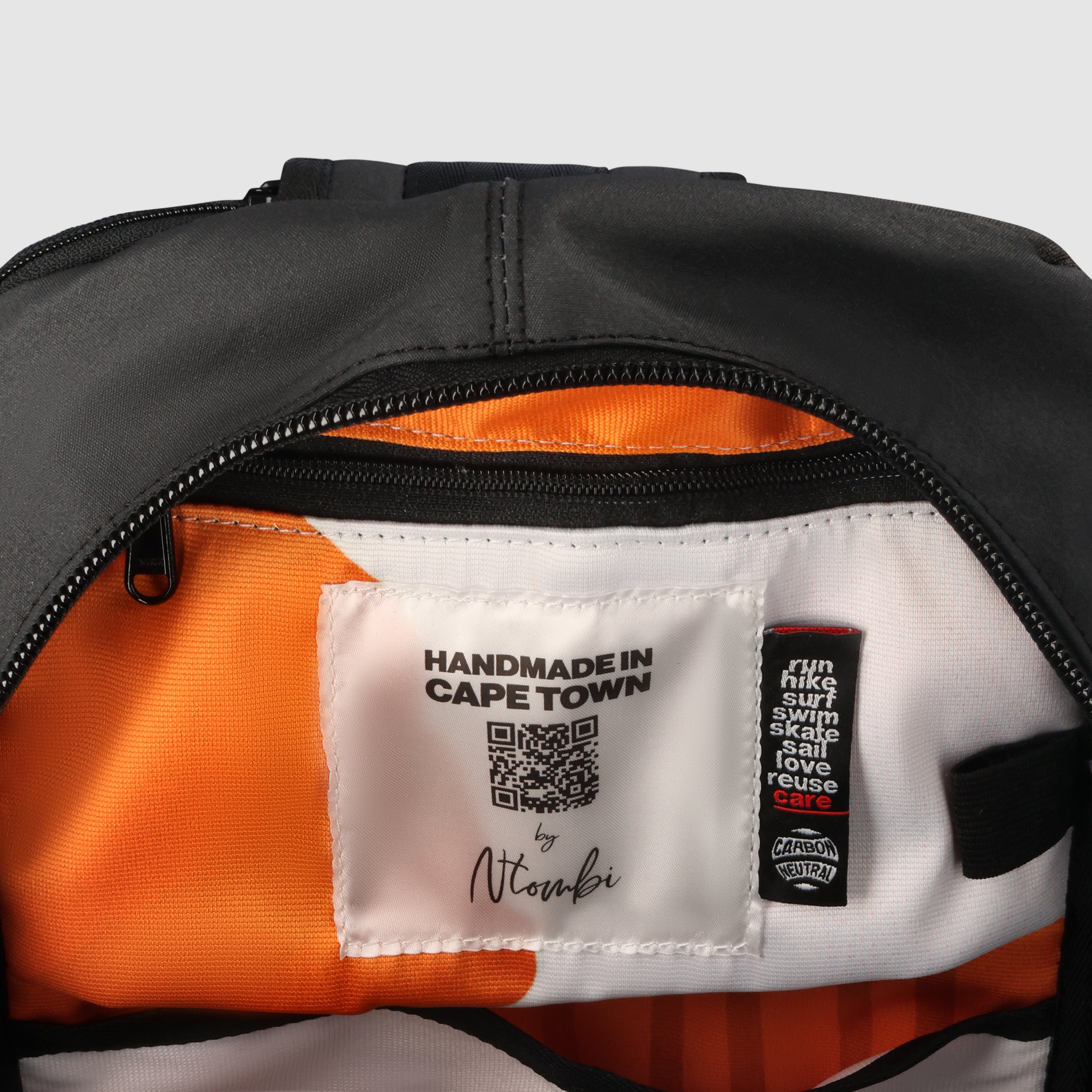 Upcycled Bloc Cross Body Bag