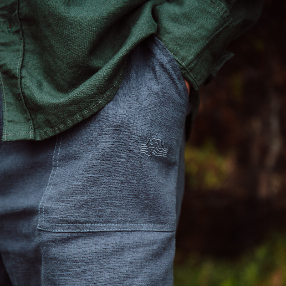Men's Weekender Linen Shorts