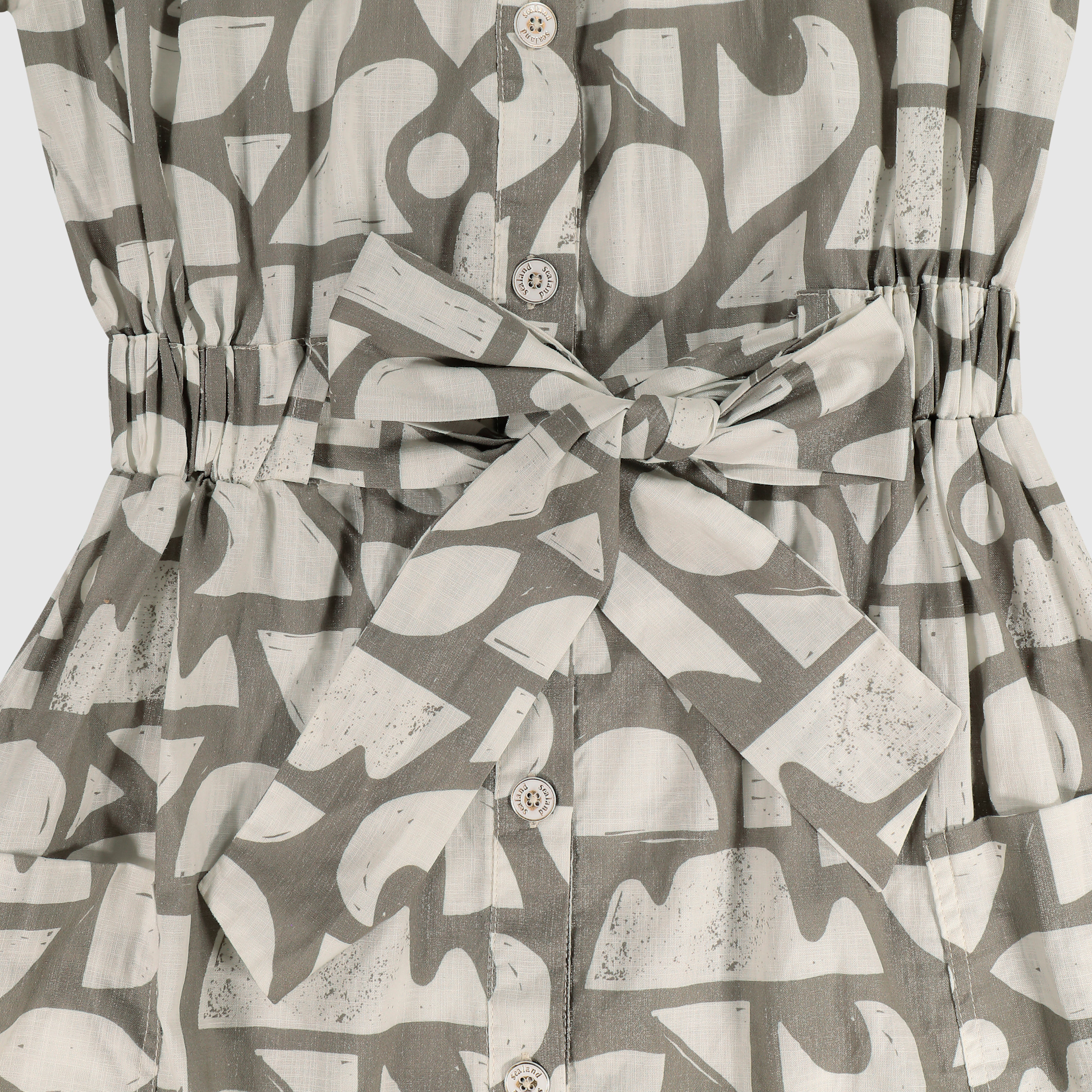 Women's Geo Design Shirt Dress
