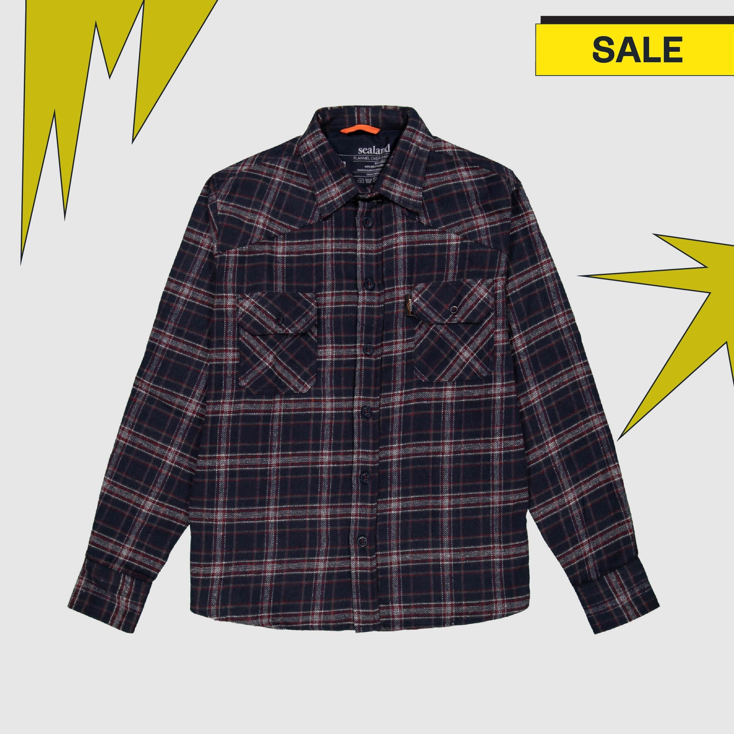 Men's Recycled Flannel Over Shirt