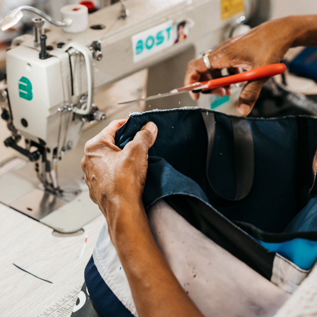 Recycled Zeplin Cross Body Bag