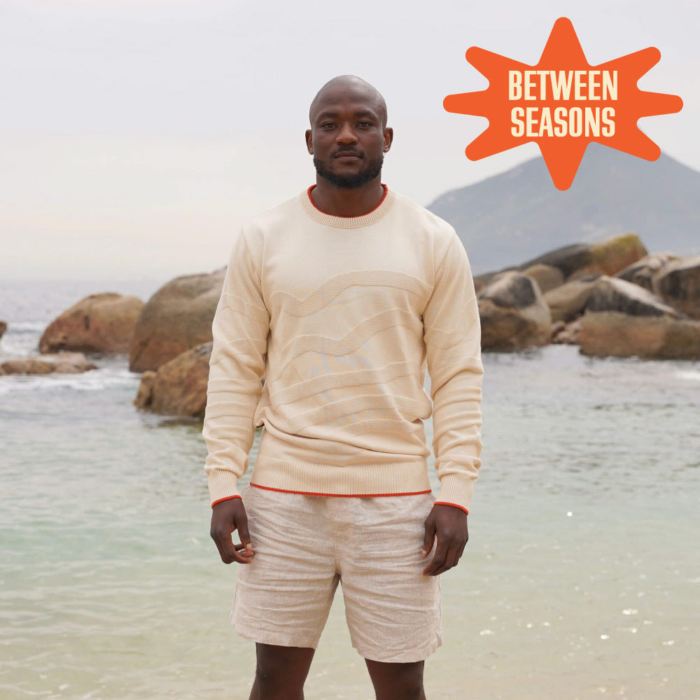 Men's Design Crew Knit