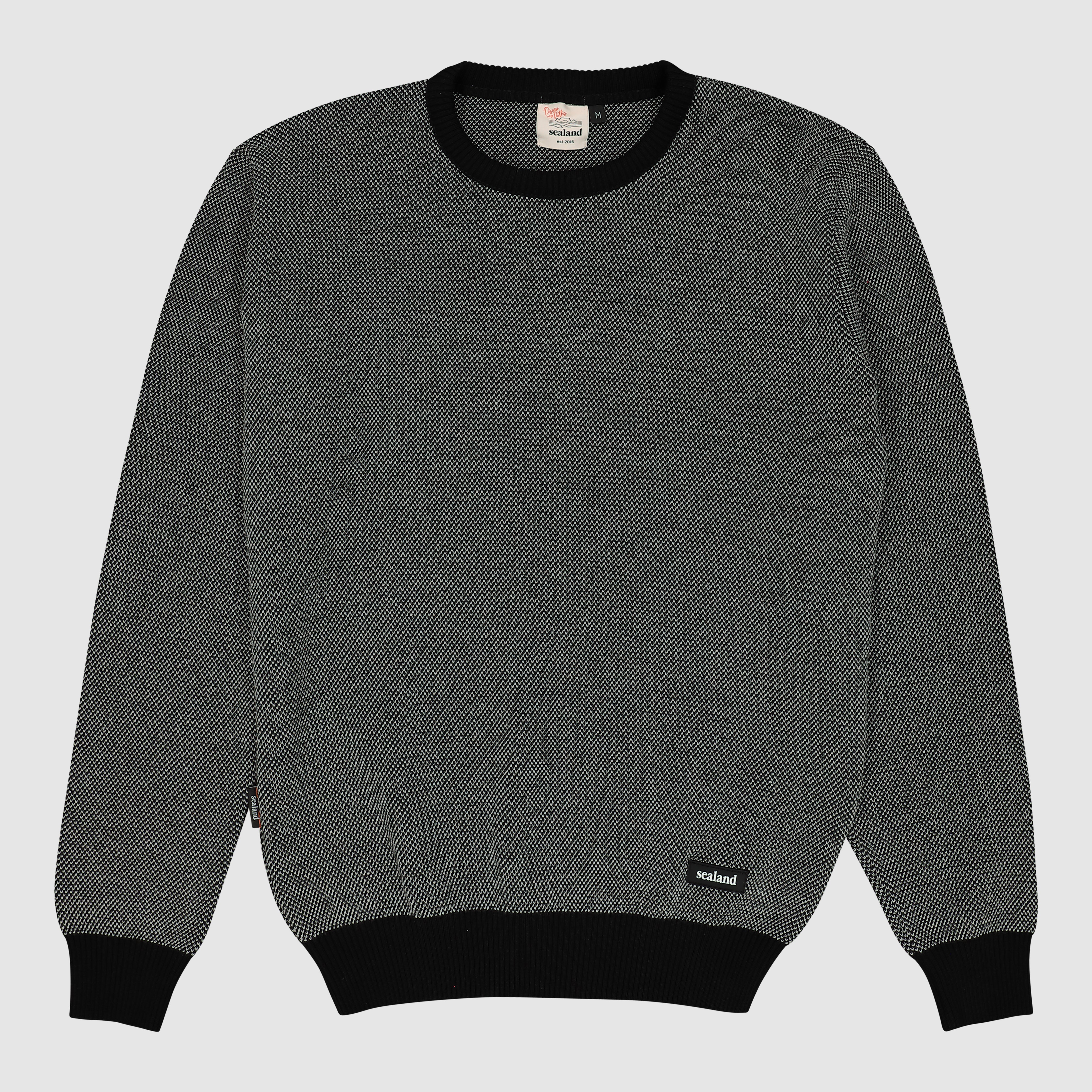 Men's Textured Crew Knitwear