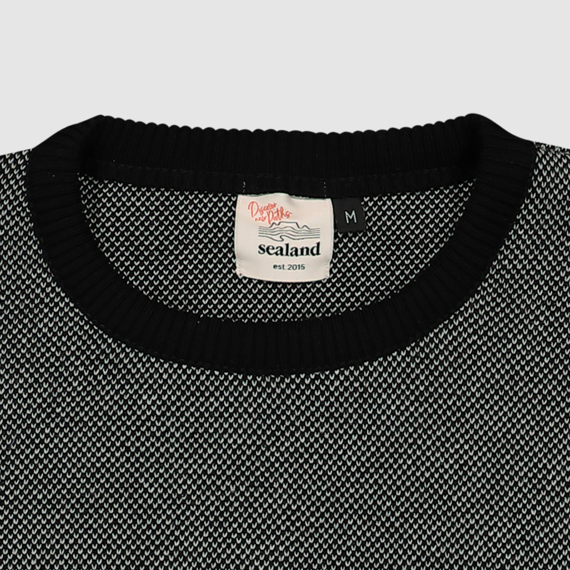 Men's Textured Crew Knitwear