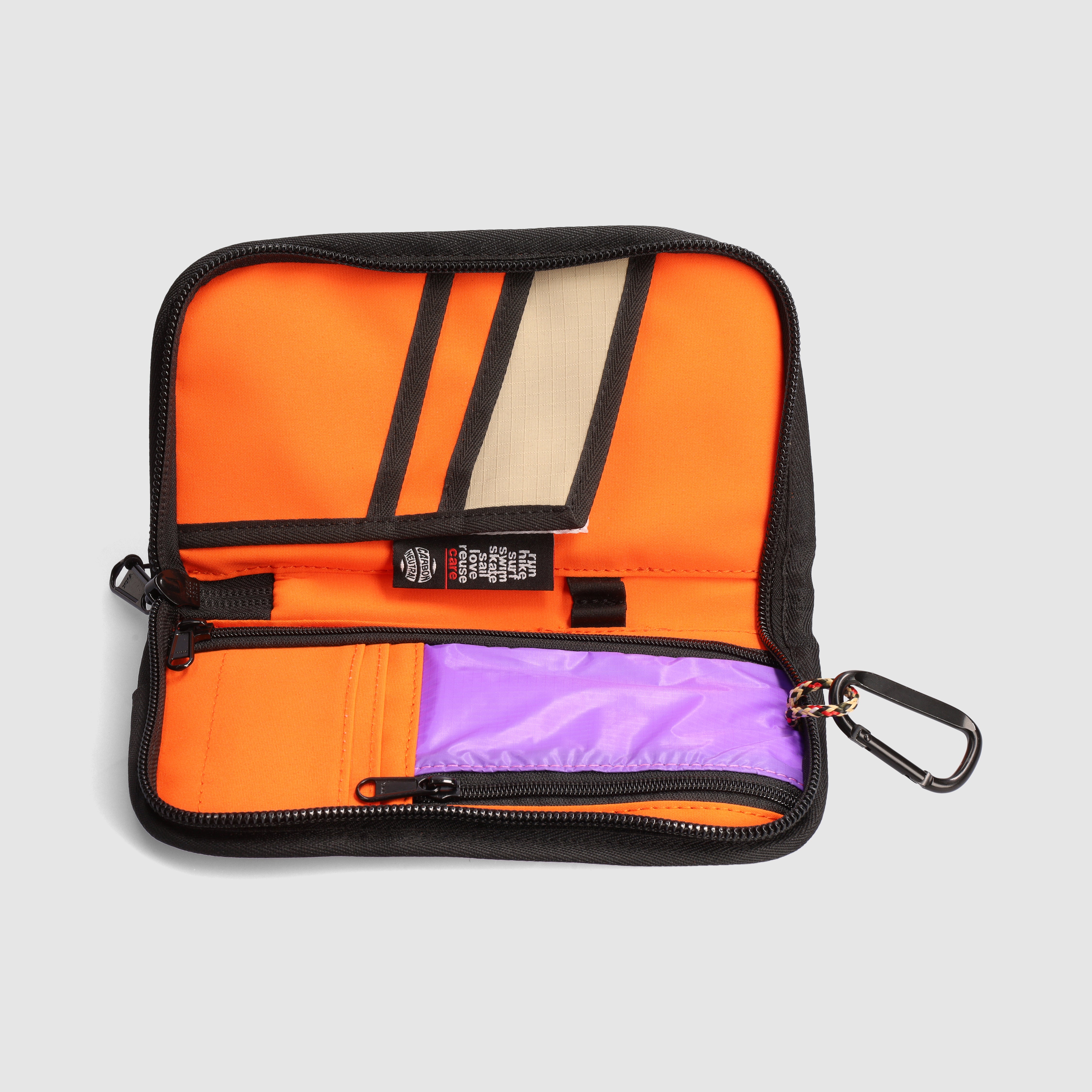 Upcycled Voyager Travel Wallet