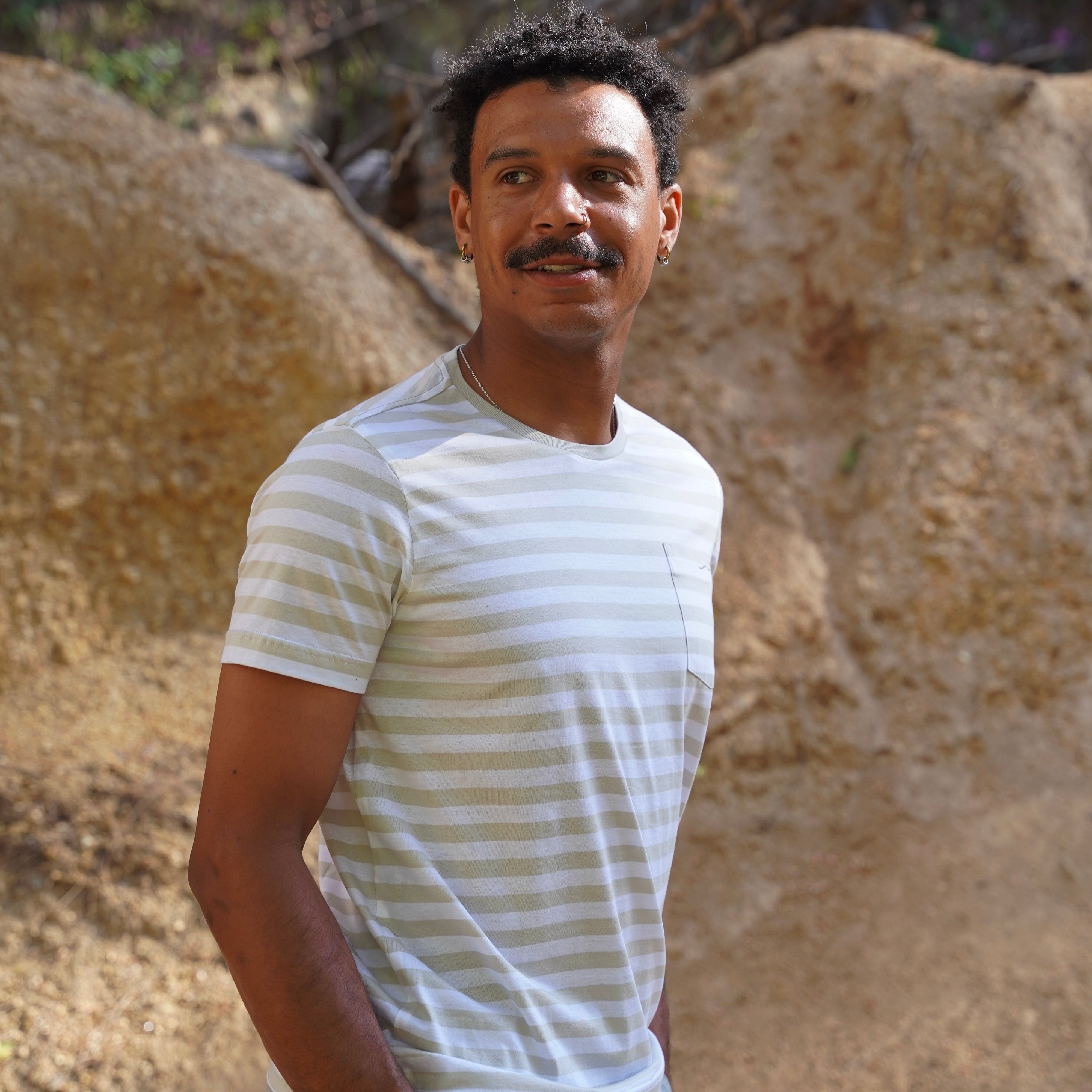 Men's Stripe Tee