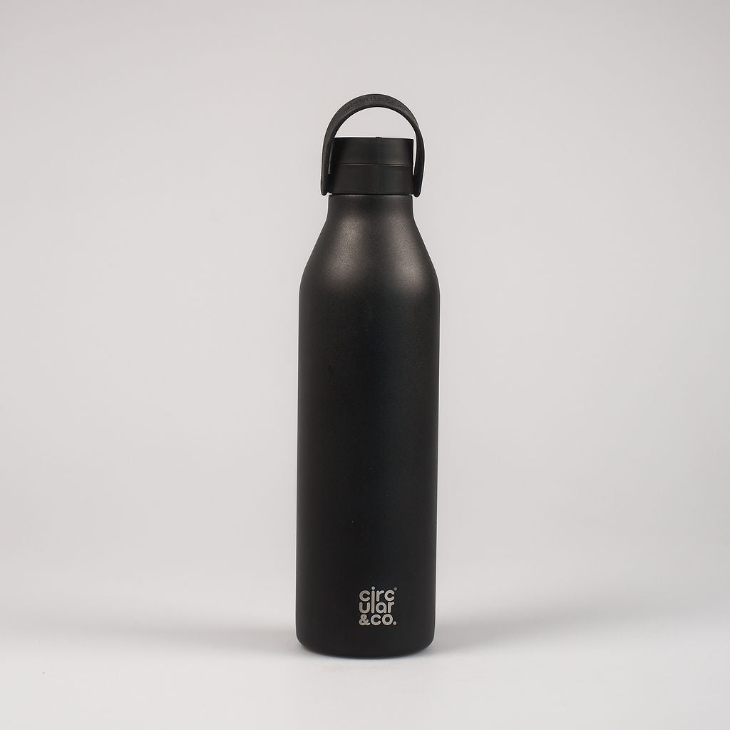 Circular&Co x Sealand 1L insulated water bottle in recycled stainless steel with click lid