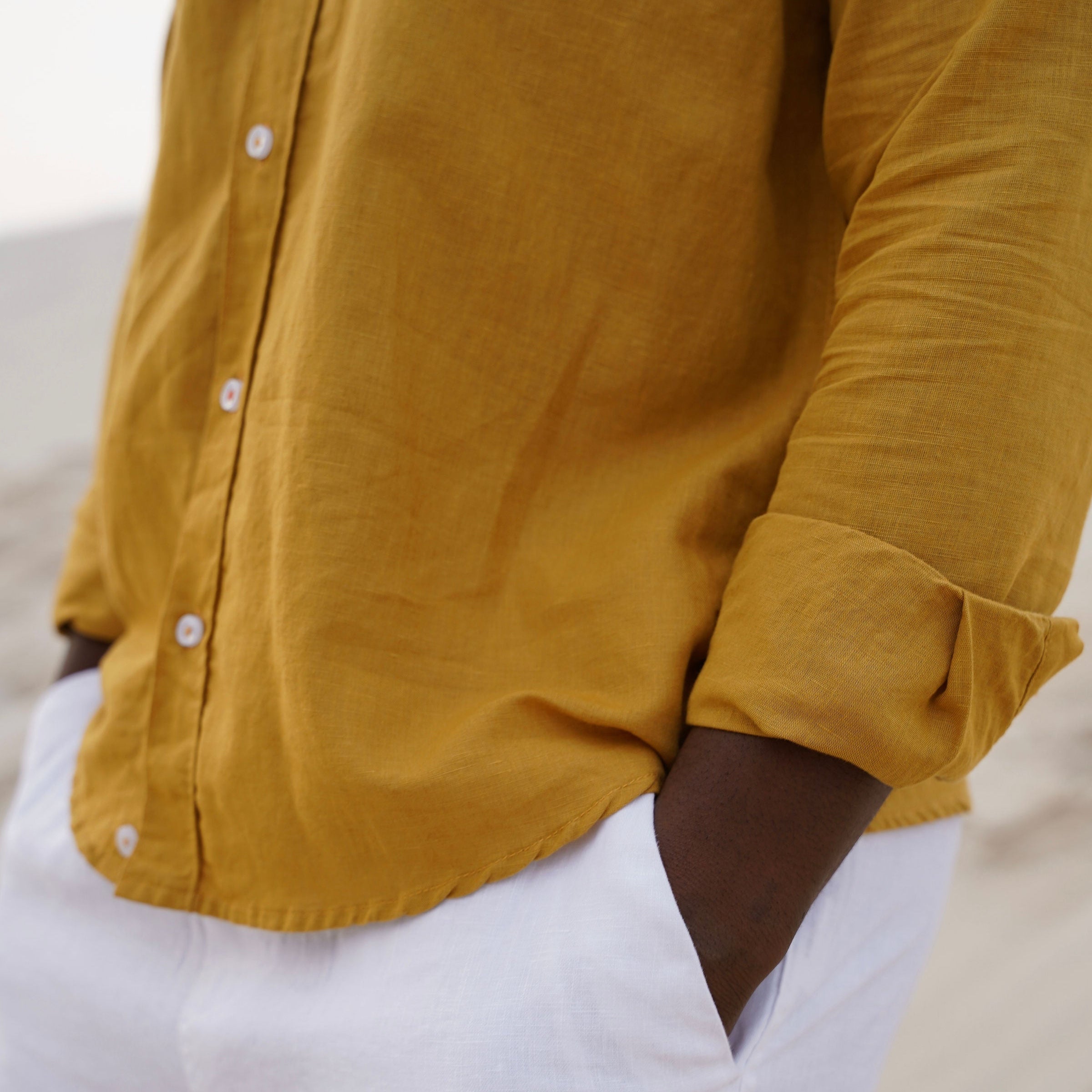 Men's Summer Long Sleeve Shirt