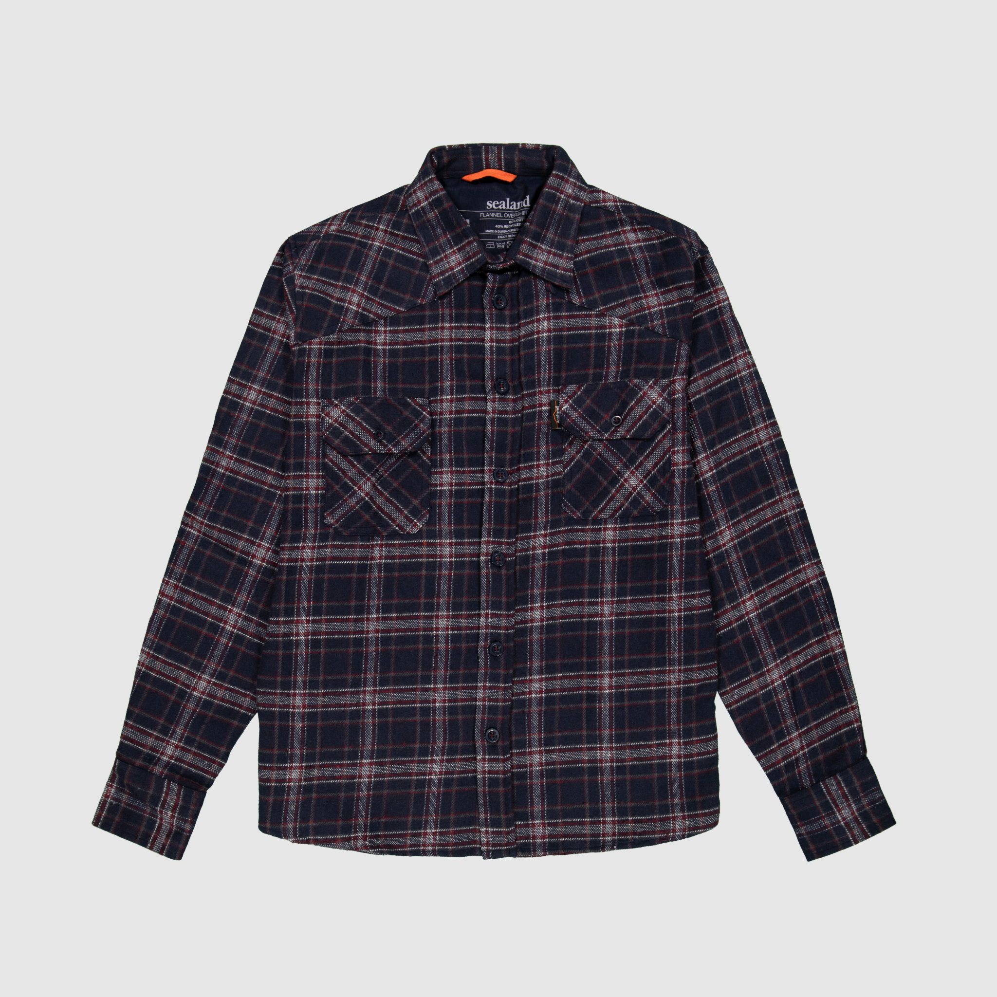 Men's Recycled Flannel Over Shirt