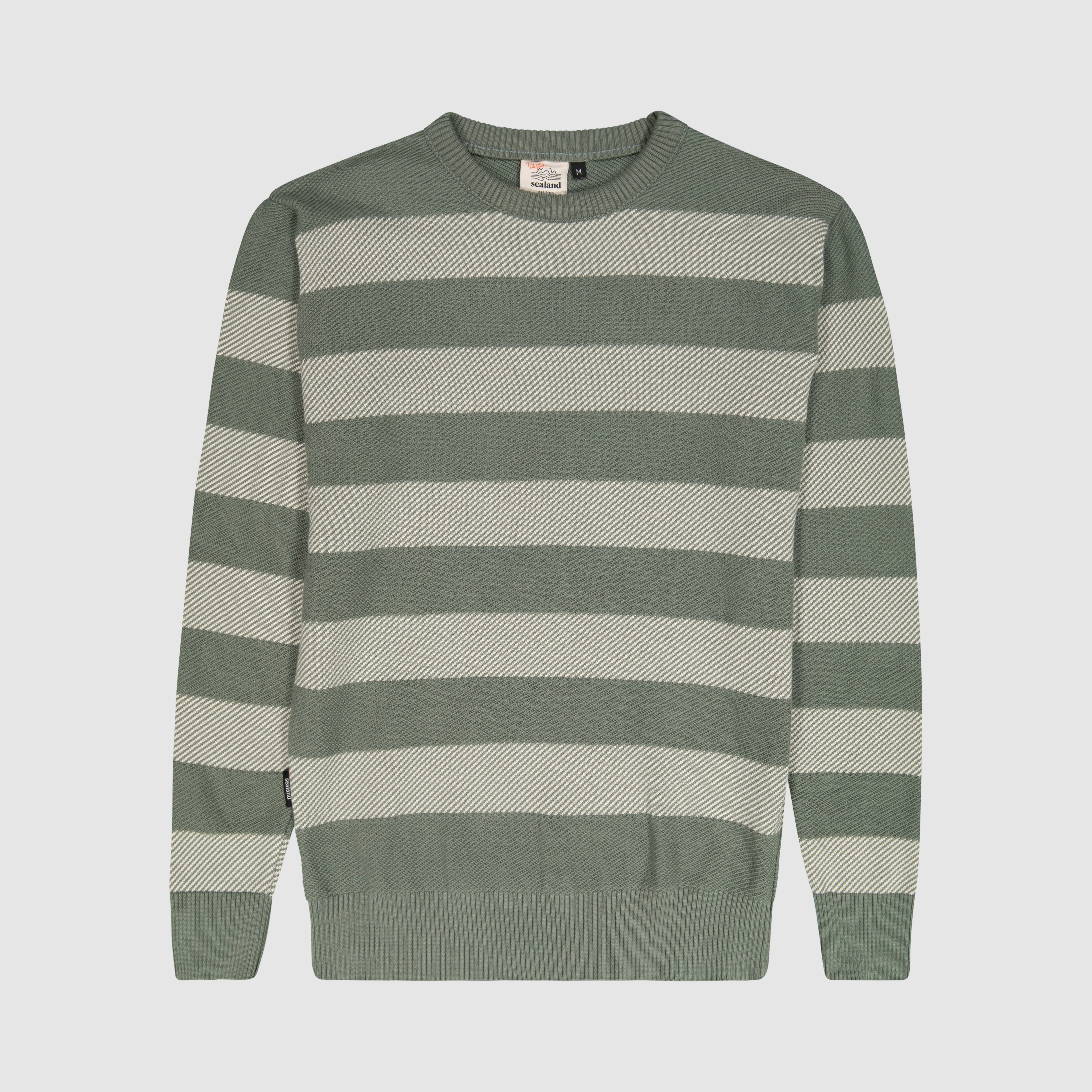 Men's Textured Stripe Knitwear