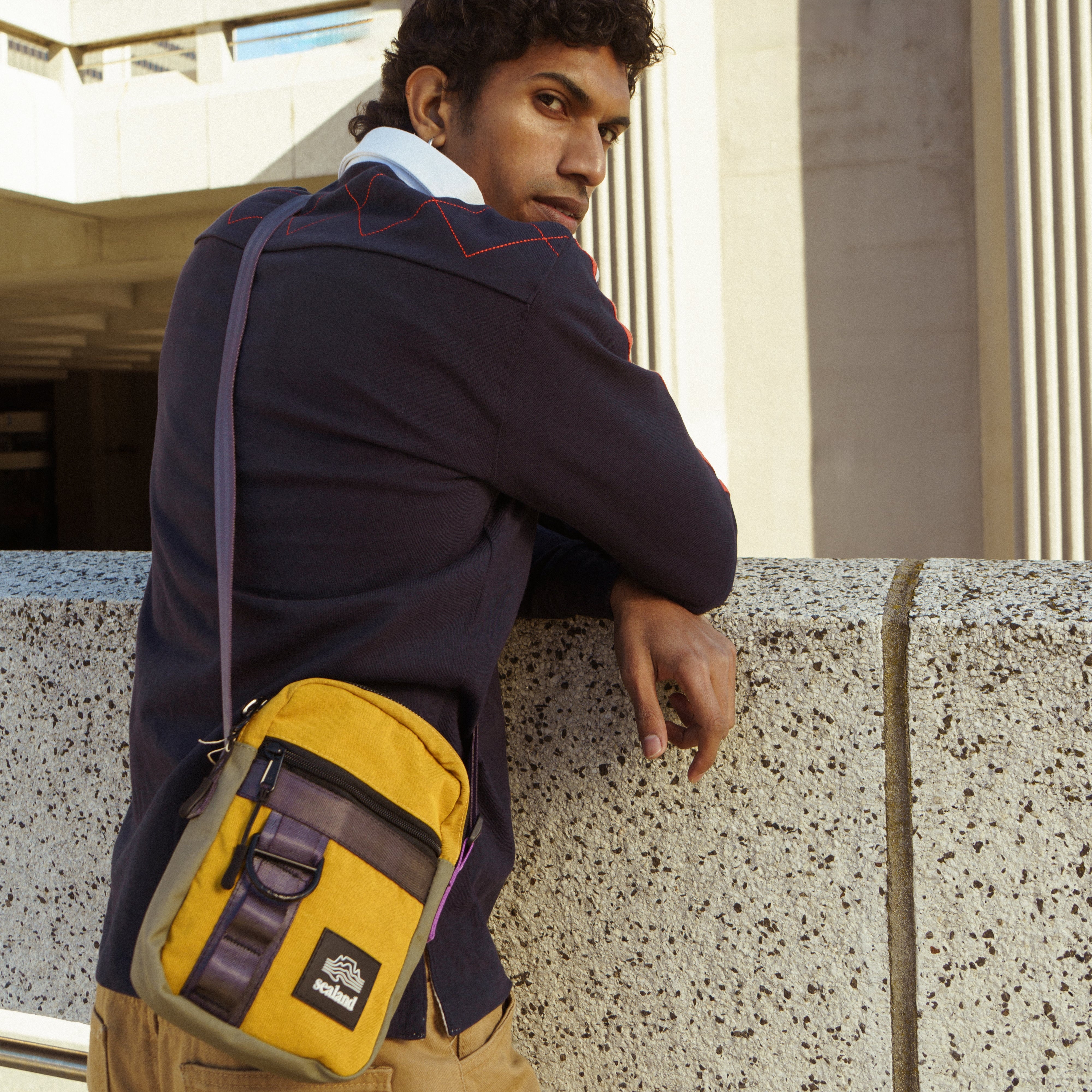 Recycled Zeplin Cross Body Bag