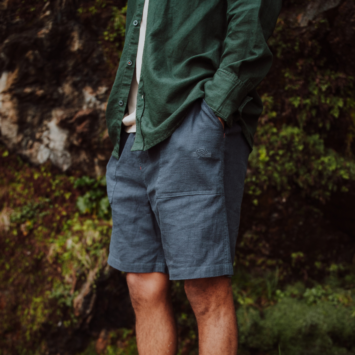 Men's Weekender Linen Shorts