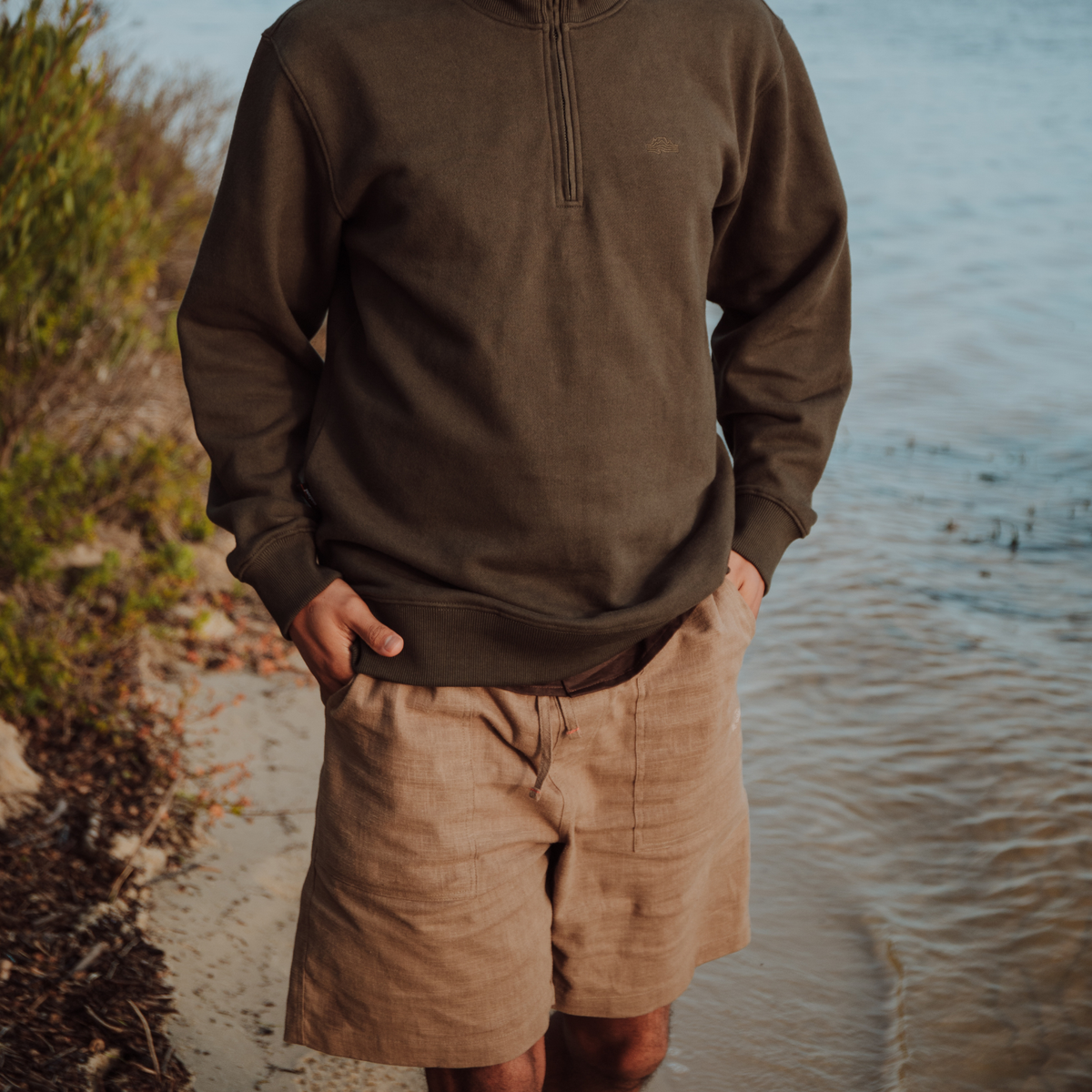 Men's Weekender Linen Shorts