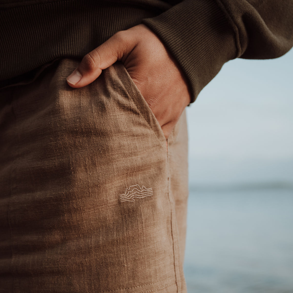 Men's Weekender Linen Shorts