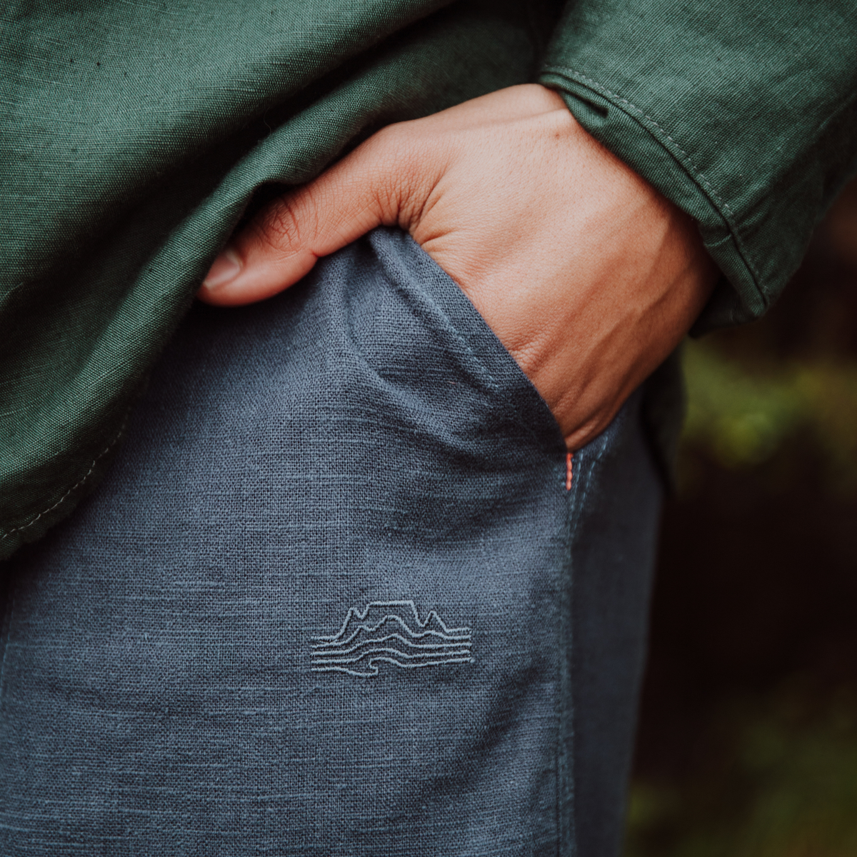 Men's Weekender Linen Shorts