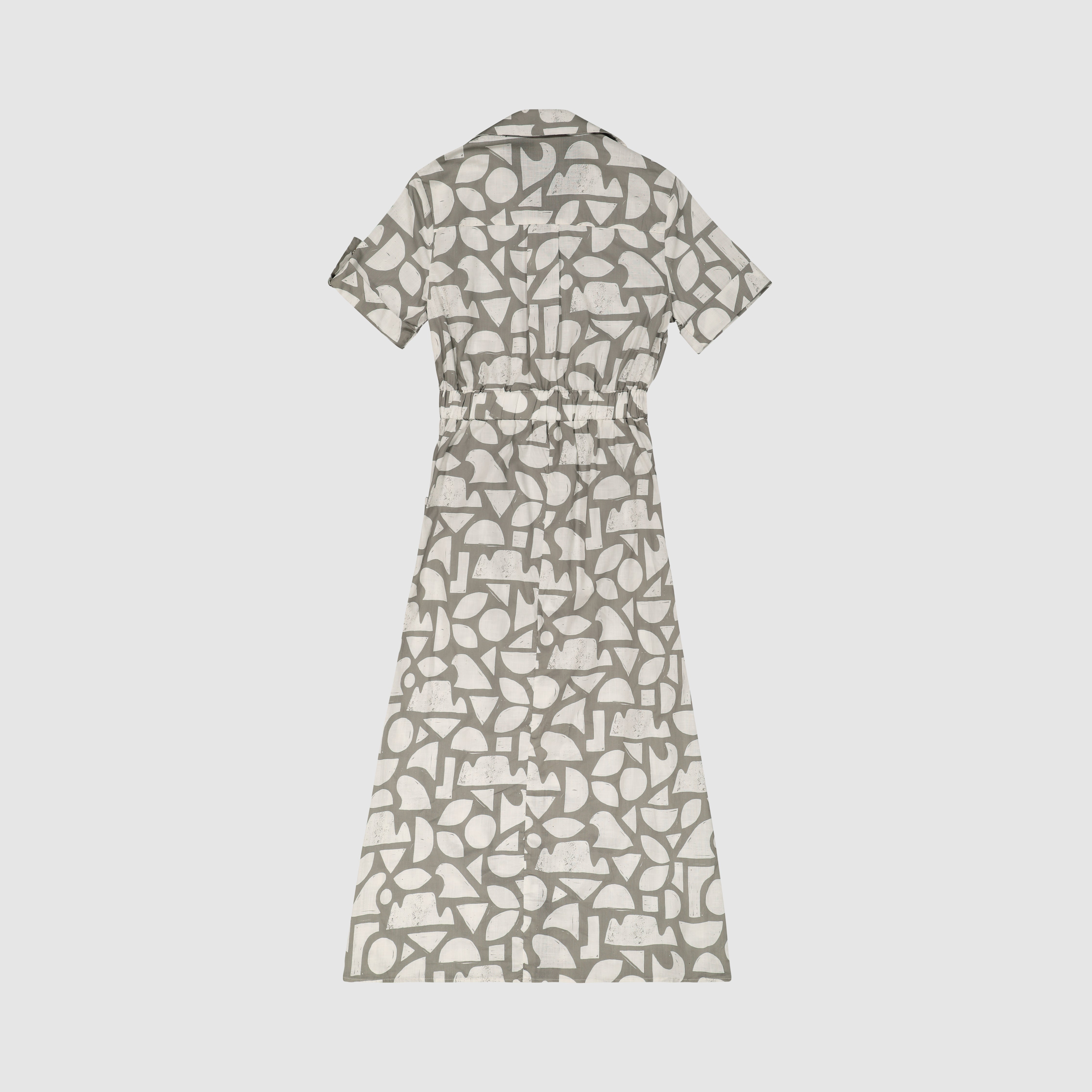 Women's Geo Design Shirt Dress