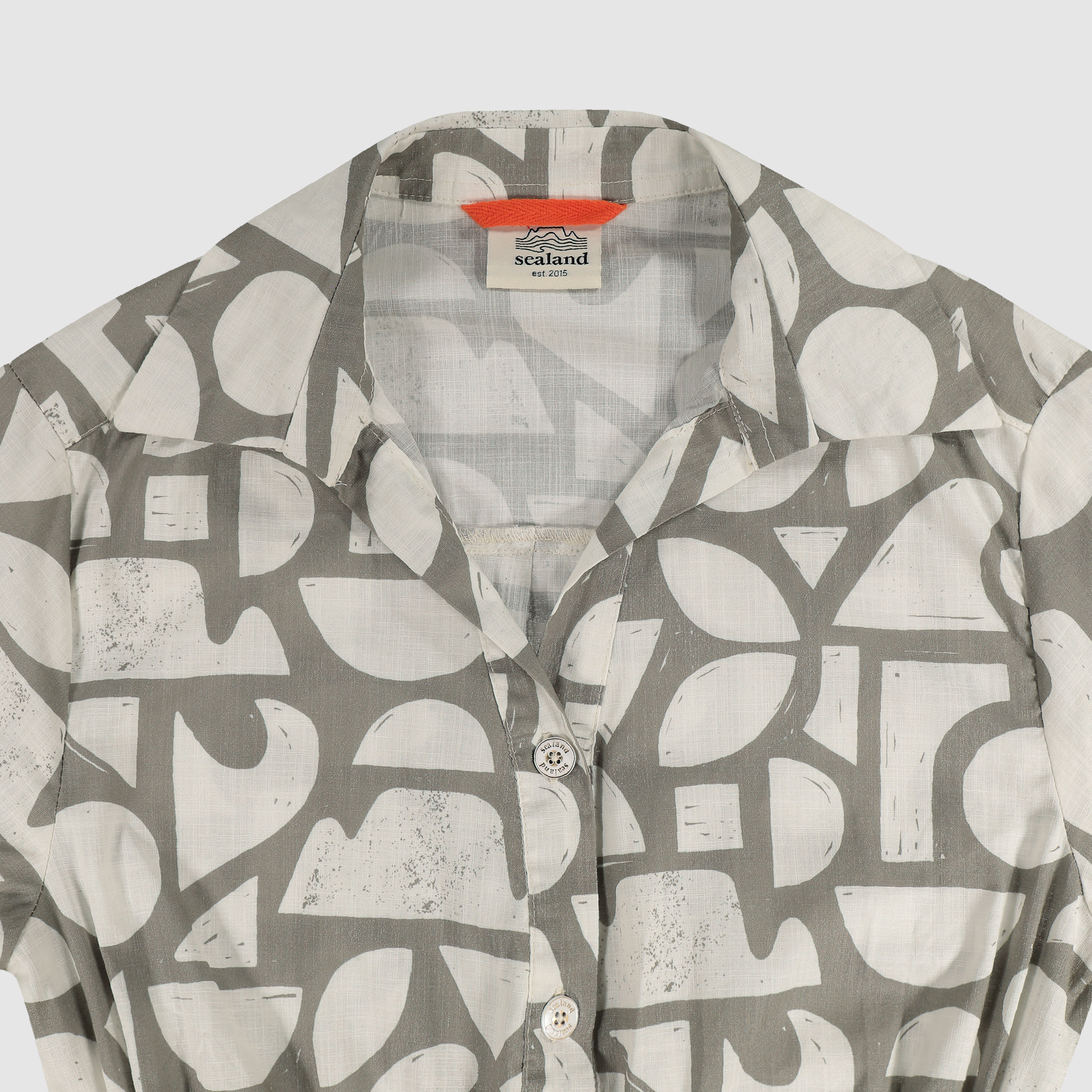 Women's Geo Design Shirt Dress