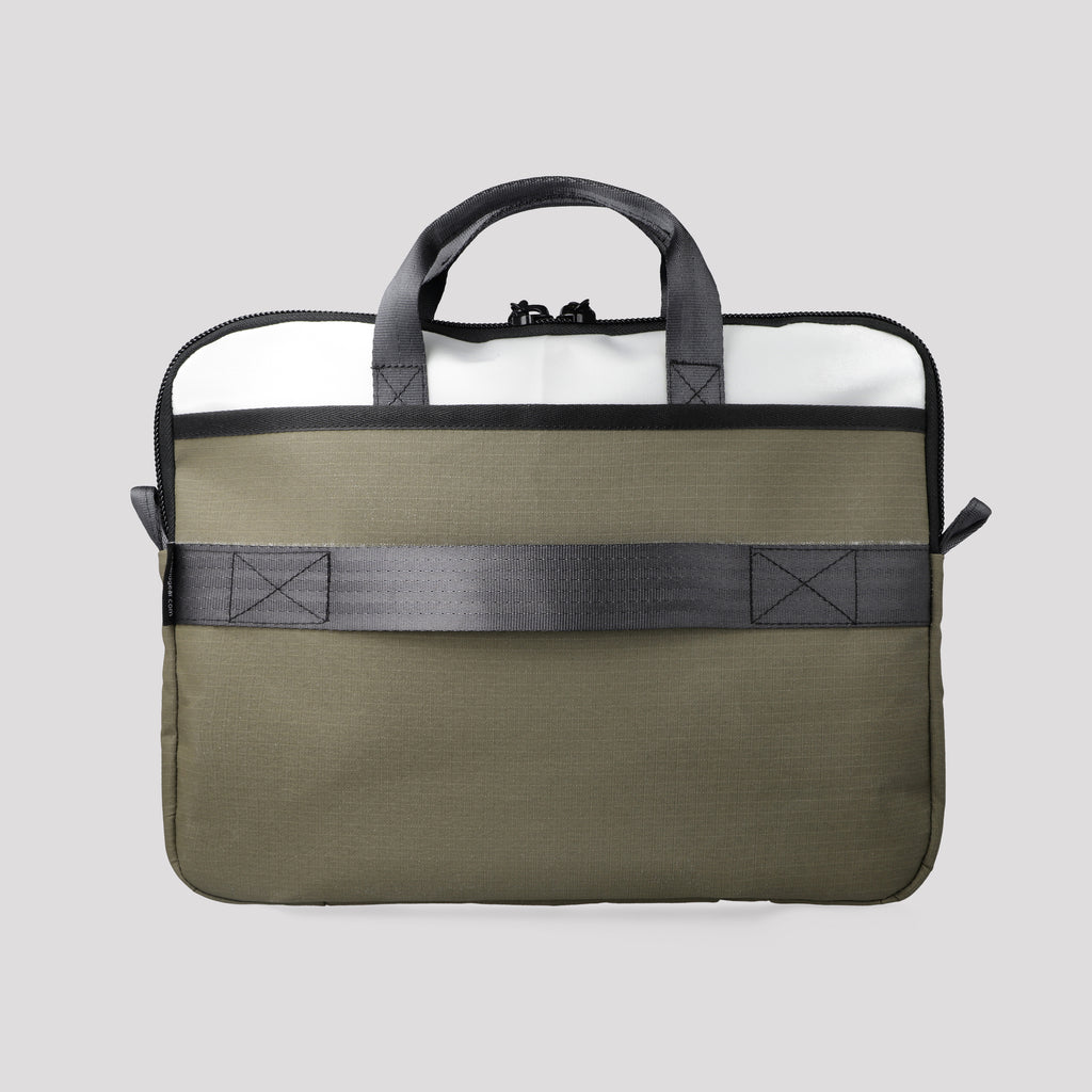 Upcycled Multi-compartment Briefcase